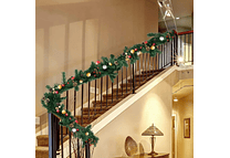 3 MTS GUIA GUIRNALDA VERDE/ ADORNO NAVIDEÑO MOD# ZG-270T-