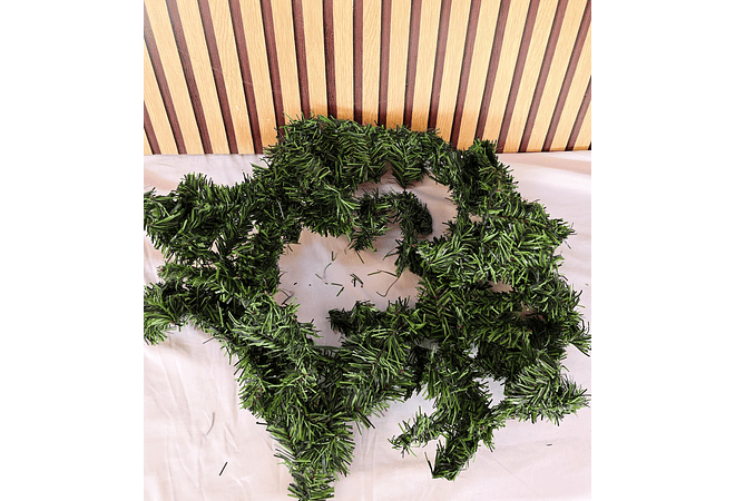 3 MTS GUIA GUIRNALDA VERDE/ ADORNO NAVIDEÑO MOD# ZG-270T-