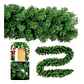 3 MTS GUIA GUIRNALDA VERDE/ ADORNO NAVIDEÑO MOD# ZG-270T- - Miniatura 8
