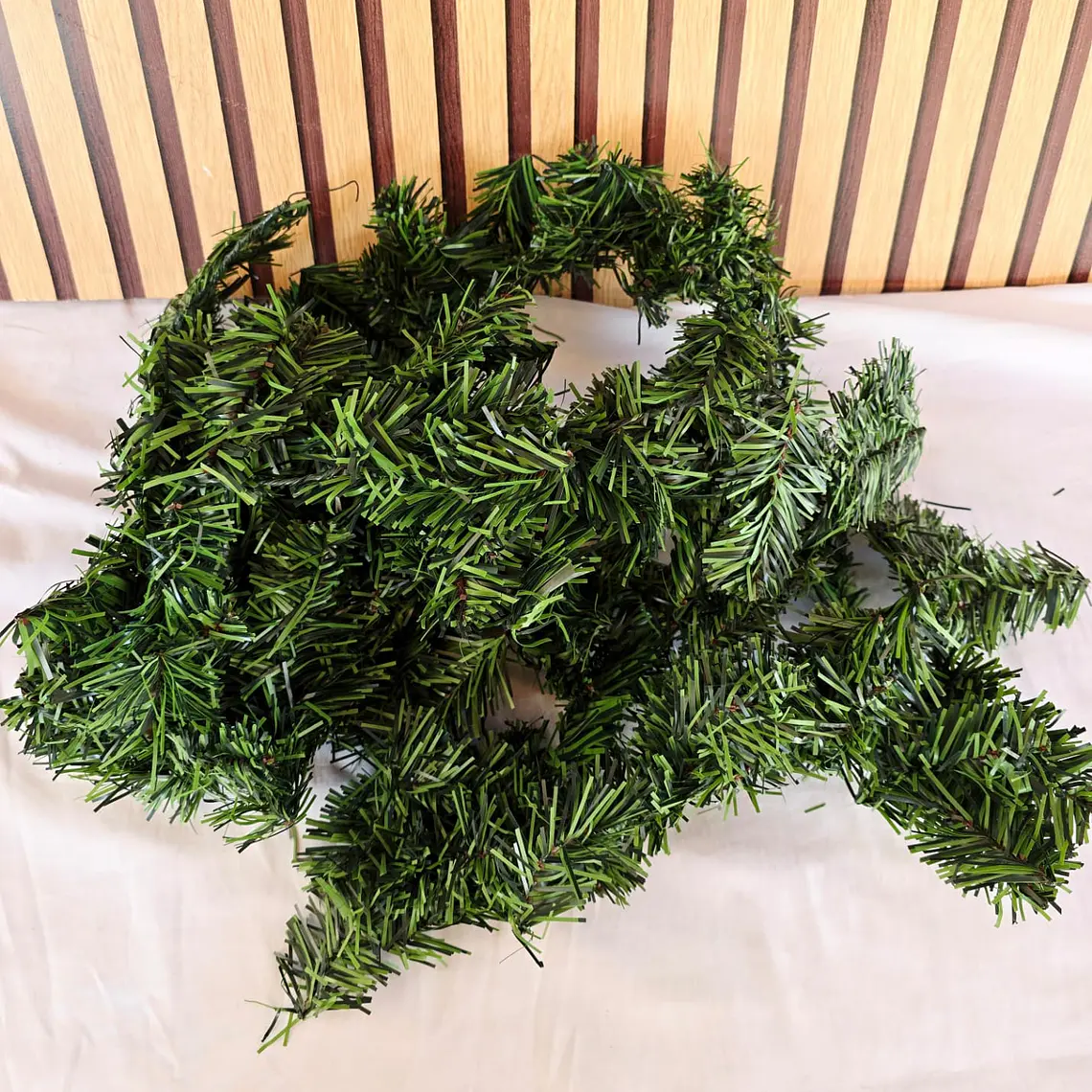 3 MTS GUIA GUIRNALDA VERDE/ ADORNO NAVIDEÑO MOD# ZG-270T- 9