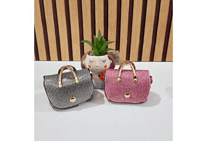 MINI MONEDERO/BOLSITA/BRILLO (AL AZAR) MOD# S601