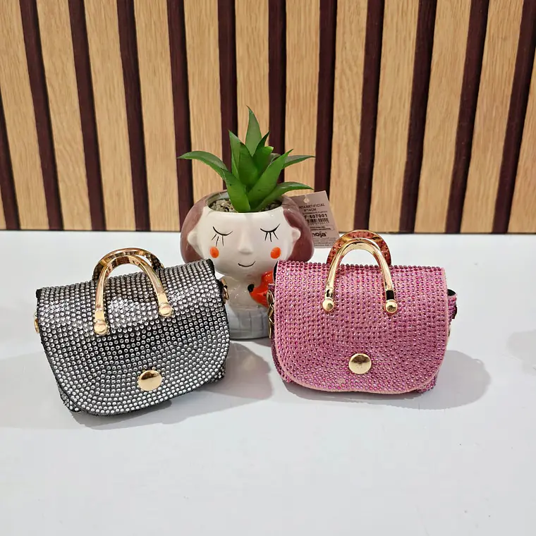 MINI MONEDERO/BOLSITA/BRILLO (AL AZAR) MOD# S601 2