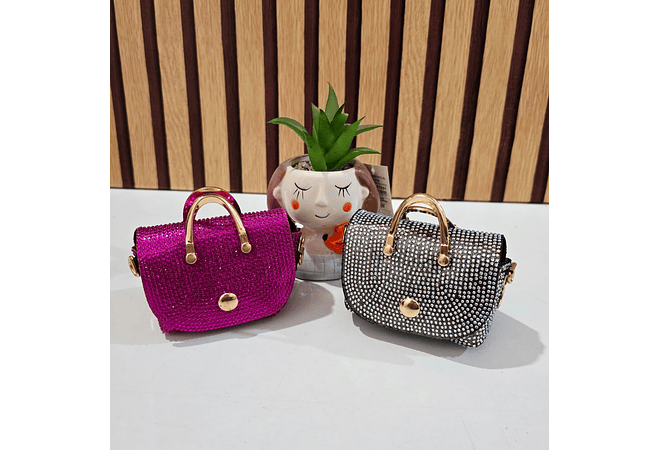 MINI MONEDERO/BOLSITA/BRILLO (AL AZAR) MOD# S601