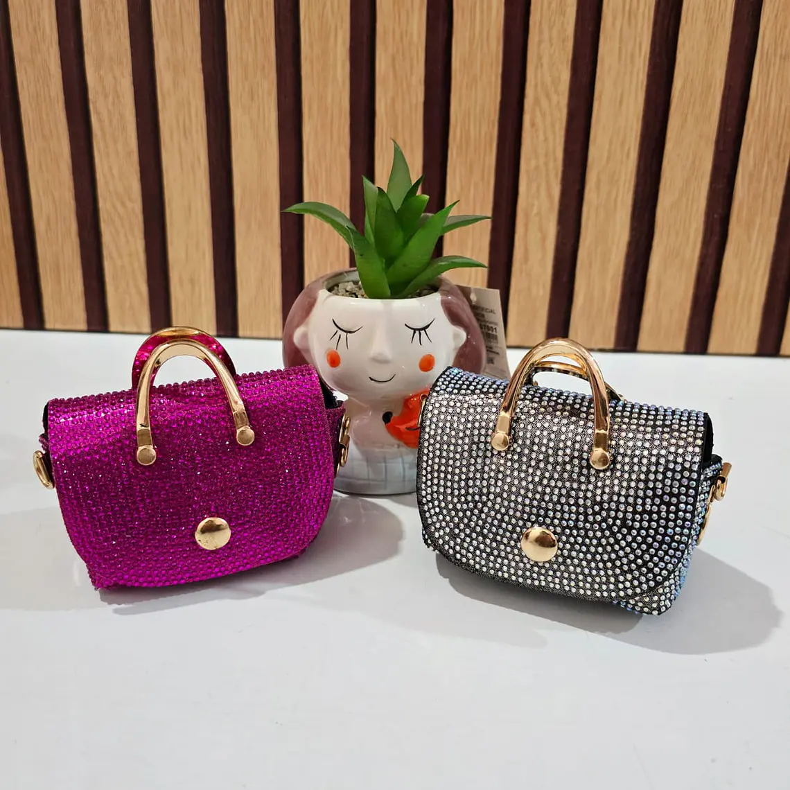 MINI MONEDERO/BOLSITA/BRILLO (AL AZAR) MOD# S601 4