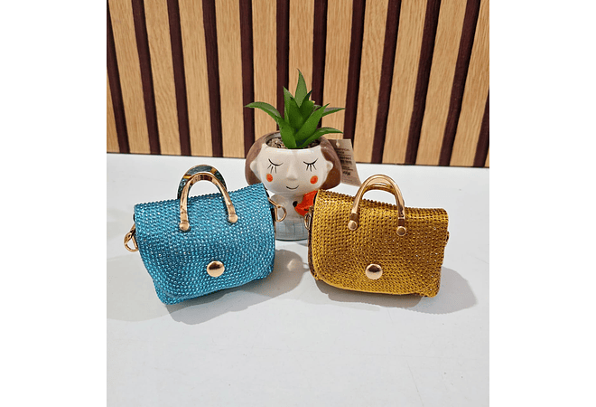 MINI MONEDERO/BOLSITA/BRILLO (AL AZAR) MOD# S601