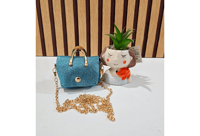 MINI MONEDERO/BOLSITA/BRILLO (AL AZAR) MOD# S601