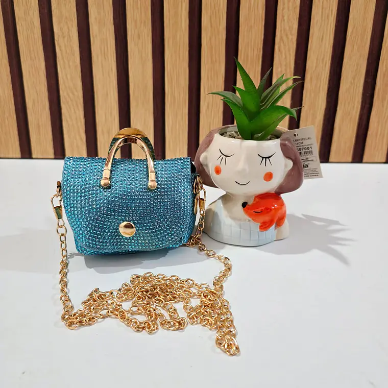 MINI MONEDERO/BOLSITA/BRILLO (AL AZAR) MOD# S601 6