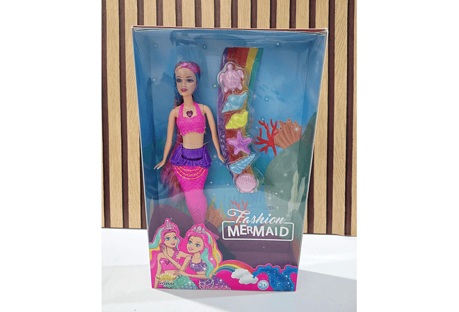 BARBIE SIRENITA/HABLA Y CANTA (AL AZAR) MOD# KY244203