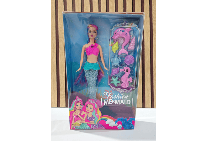 BARBIE SIRENITA/HABLA Y CANTA (AL AZAR) MOD# KY244203