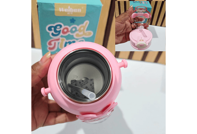 TERMO PARA AGUA DISEÑO ANIMALITOS DE 500 ML MOD# 2185