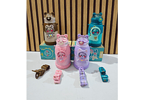 TERMO PARA AGUA DISEÑO ANIMALITOS DE 500 ML MOD# 2185