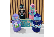 BOTE PARA AGUA DISEÑO ANIMALITOS DE 600 ML (BOLSITA) MOD# 2943