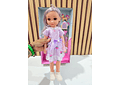 MUÑECA GRANDE LOVELY DOLL CON ACCESORIOS Y SONIDO (AL AZAR) MOD#