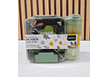SET TUPPER CON VASO LUNCH IMANGA BOX MOD# KX-6127