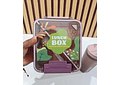 SET TUPPER CON VASO LUNCH IMANGA BOX MOD# KX-6127