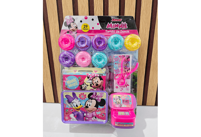 JUGUETE TIENDA DE DONAS DISEÑO MINNIE MOUSE MOD# DJMN4260