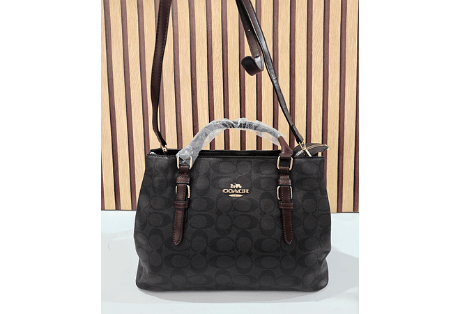 COMBO BOLSO + MONEDERO IMITACIÓN COACH MOD# 907-1