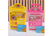 ALCANCIA ELECTRONICA PARA NIÑOS AMARILLA O ROSA MOD# 666-3