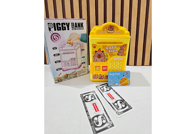 ALCANCIA ELECTRONICA PARA NIÑOS AMARILLA O ROSA MOD# 666-3