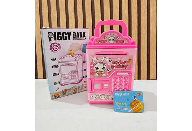 ALCANCIA ELECTRONICA PARA NIÑOS AMARILLA O ROSA MOD# 666-3