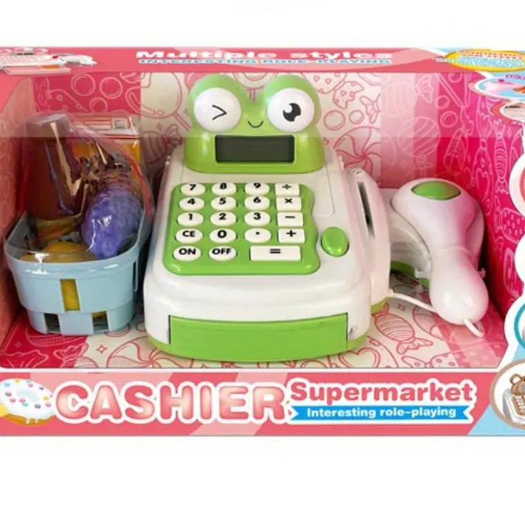 JUGUETE CAJA REGISTRADORA ANIMALITOS MOD#  KX244100 2
