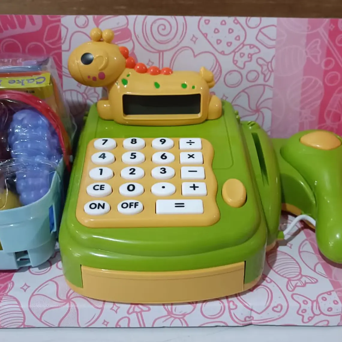 JUGUETE CAJA REGISTRADORA ANIMALITOS MOD#  KX244100 4