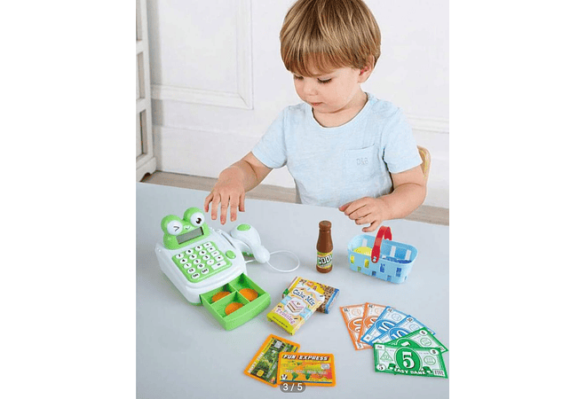 JUGUETE CAJA REGISTRADORA ANIMALITOS MOD#  KX244100