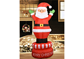 INFLABLE GIRATORIO SANTA CLAUS MOD# 3910