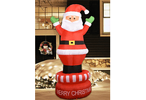 INFLABLE GIRATORIO SANTA CLAUS MOD# 3910