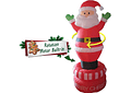 INFLABLE GIRATORIO SANTA CLAUS MOD# 3910