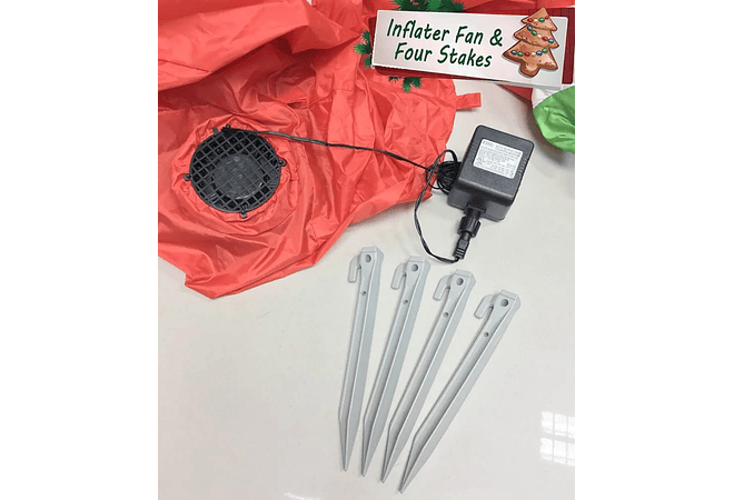 INFLABLE GIRATORIO SANTA CLAUS MOD# 3910