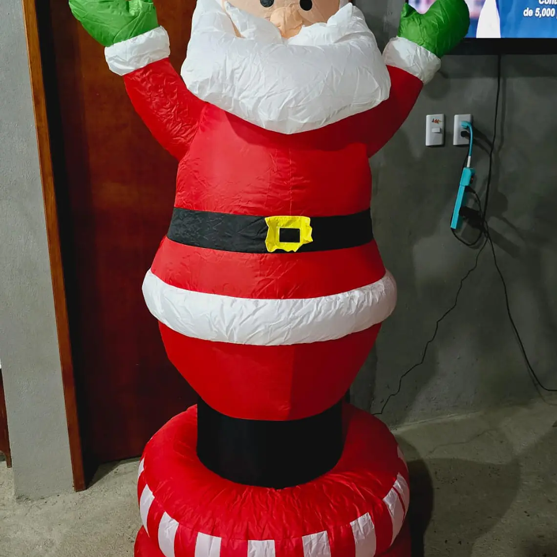 INFLABLE GIRATORIO SANTA CLAUS MOD# 3910 4