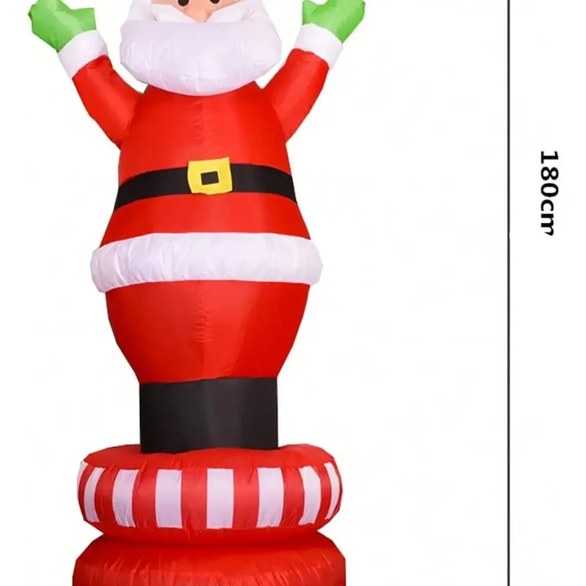 INFLABLE GIRATORIO SANTA CLAUS MOD# 3910 5