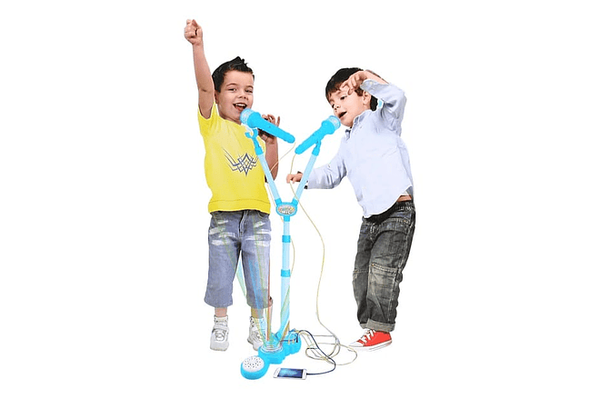 JUGUETE 2 MICRÓFONOS MOD#HD-77077A