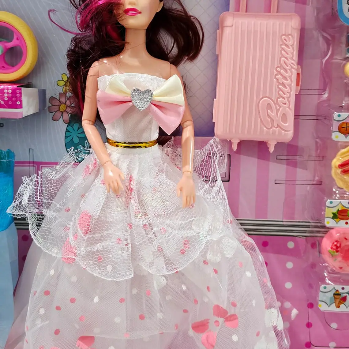 BARBIE CON BICI Y ACCESORIOS (AL AZAR) MOD# GTS636  2