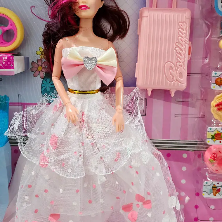 BARBIE CON BICI Y ACCESORIOS (AL AZAR) MOD# GTS636  2