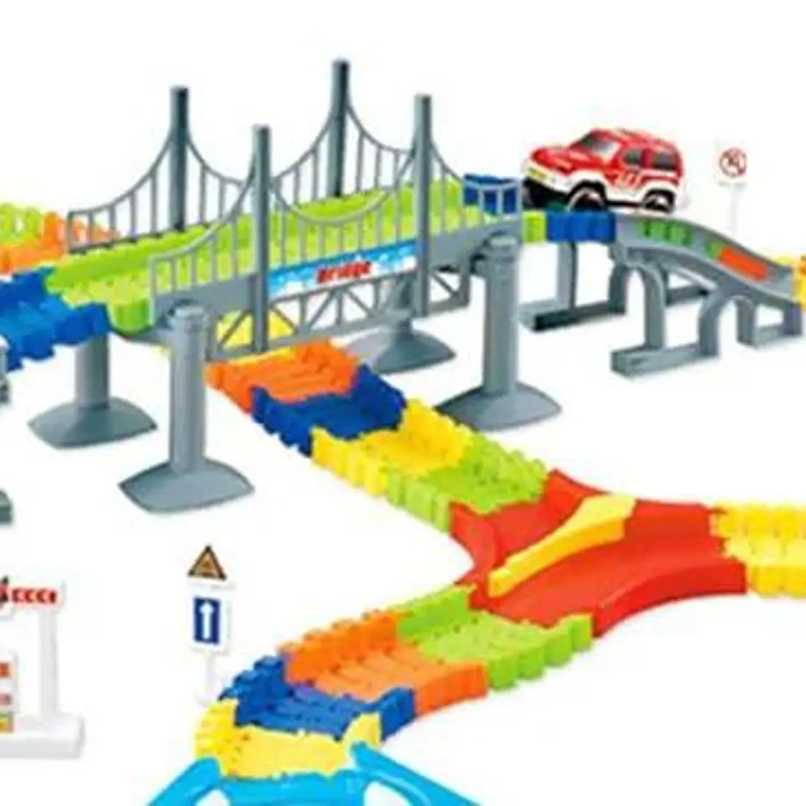 165 PCS, 1 PISTA DE CARRERA MÁGICA MULTICOLOR MOD#KQ212110 3