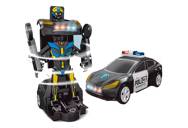 COCHE TRANSFORMERS DE POLICÍA MOD# KJ213124 🚔