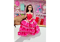 BARBIE CON ROPA Y ACCESORIOS  FASHION LOVELY GIRLS MOD# KR244232