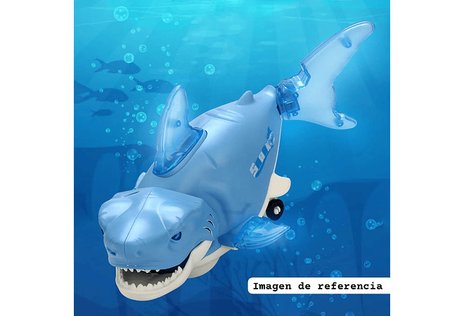 TIBURÓN CON LUZ Y SONIDO MOD# KR213181  🦈