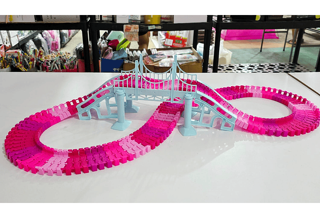 PISTA CREATE A ROAD ROSA O AZUL MOD# KQ214072