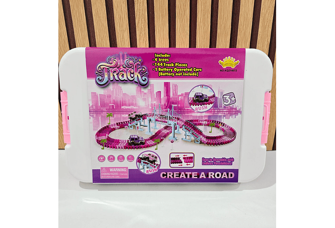 PISTA CREATE A ROAD ROSA O AZUL MOD# KQ214072