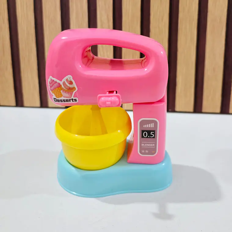 SET DE COCINA LICUADORA+ BATIDORA (HAPPY FAMILY) MOD# 6324 5