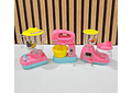 SET DE COCINA LICUADORA+ BATIDORA (HAPPY FAMILY) MOD# 6324