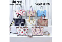 BOLSO IMITACIÓN COACH MOD# 7179 Y  #MU2535