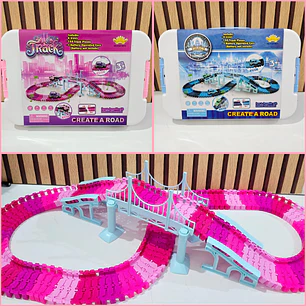 PISTA CREATE A ROAD ROSA O AZUL MOD# KQ214072
