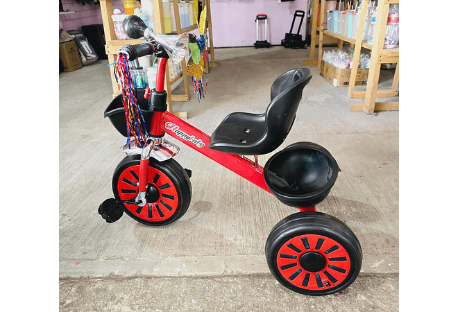 TRICICLO INFANTIL CON LUZ Y SONIDO MOD# GTS559