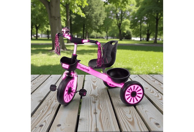 TRICICLO INFANTIL CON LUZ Y SONIDO MOD# GTS559