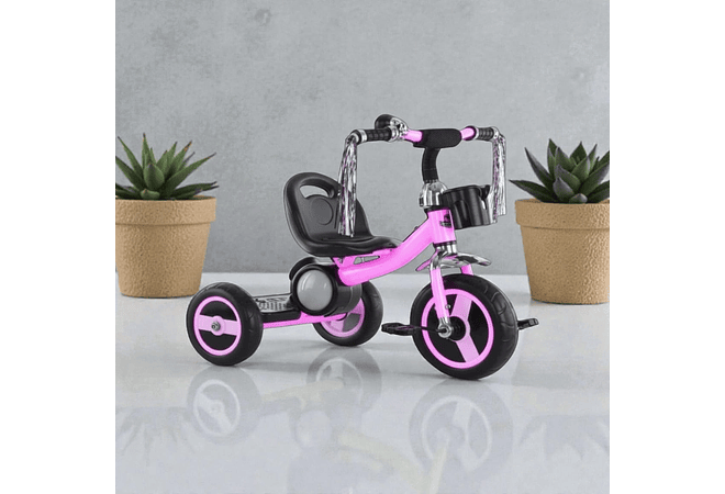 TRICICLO INFANTIL CON LUZ Y SONIDO MOD# GTS274