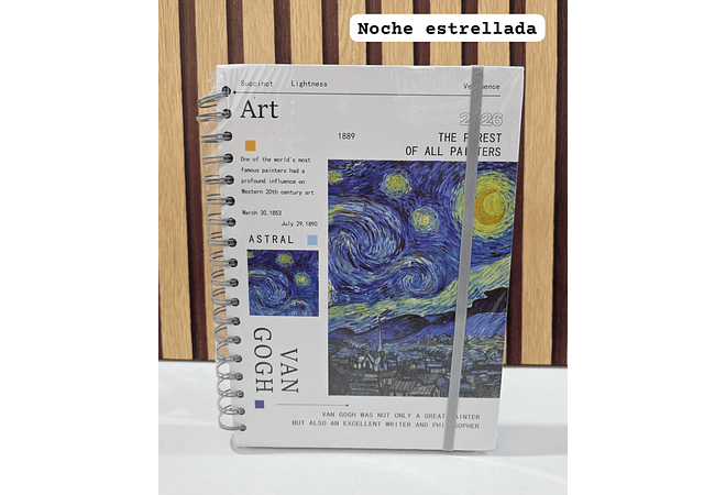 (RAYAS)AGENDA 2026 VAN GOGH MOD# TK-0202BJ